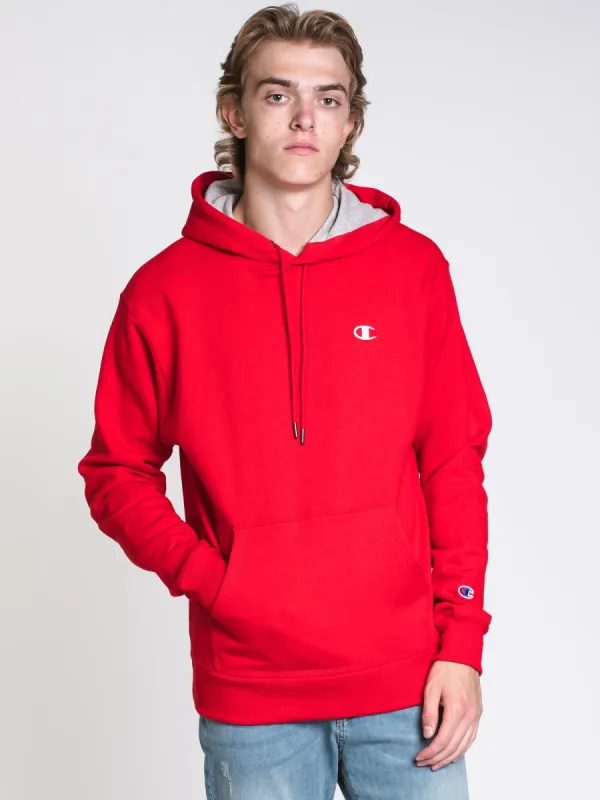 MENS COLOUR POP PULLOVER HOODIE - RED/WHITE - CLEARANCE sold by Boathouse