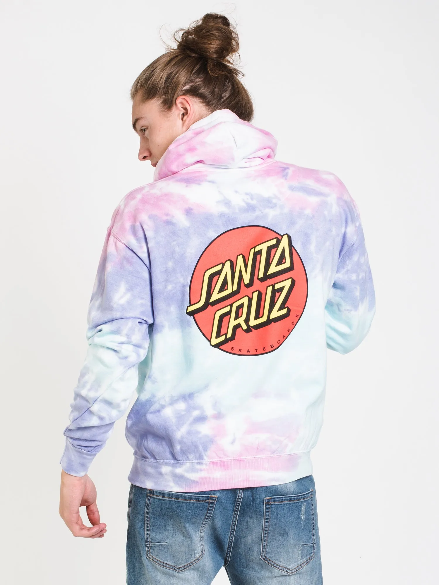 SANTA CRUZ CLASSIC DOT TIE DYE PULLOVER HOODIE - CLEARANCE sold by Boathouse product image thumbnail 2