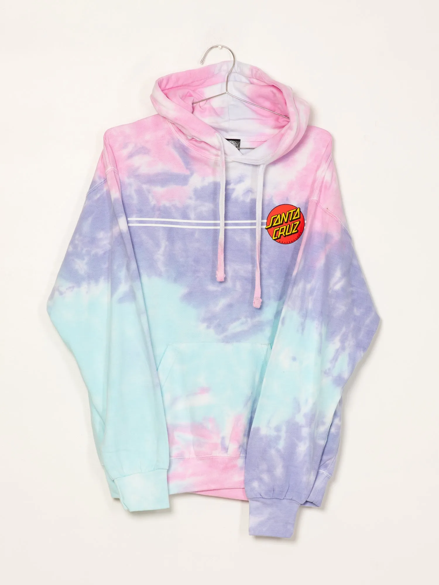 SANTA CRUZ CLASSIC DOT TIE DYE PULLOVER HOODIE - CLEARANCE sold by Boathouse product image thumbnail 3