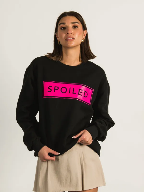 SPOILED CREWNECK  - CLEARANCE sold by Boathouse