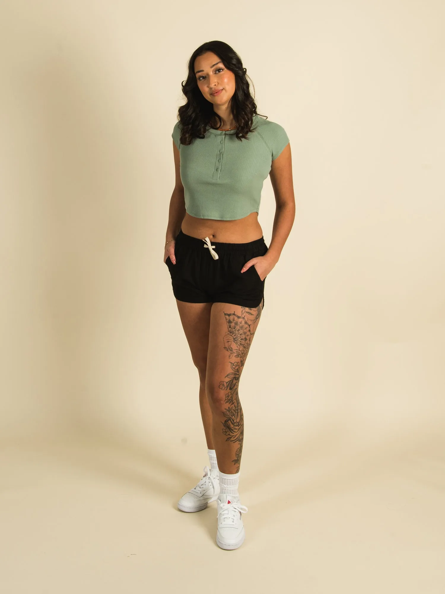 HARLOW RAGLAN SNAP T-SHIRT - CLEARANCE sold by Boathouse product image thumbnail 2