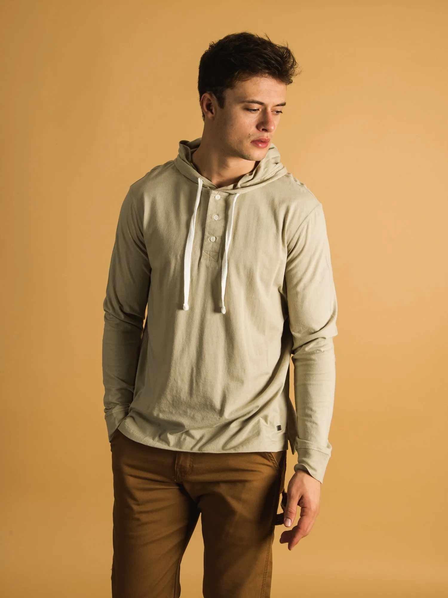 KOLBY RUSH HOODIE HENLEY - CLEARANCE sold by Boathouse product image thumbnail 2