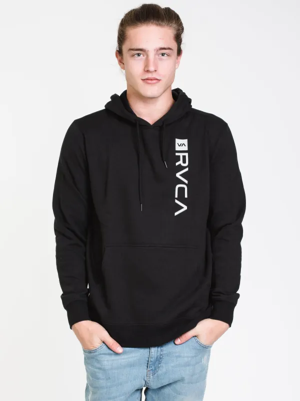 MENS RVCA BOX HOODIE- BLACK - CLEARANCE made by RVCA