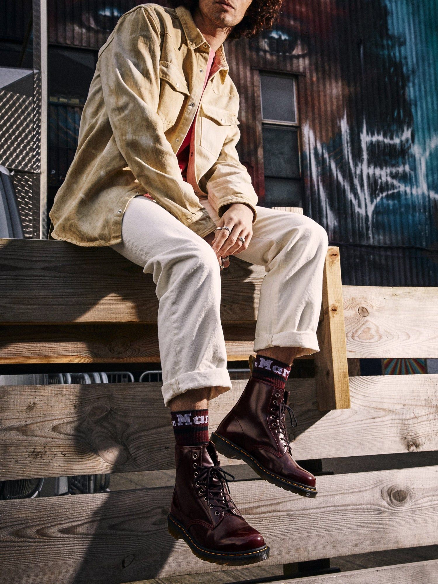 MENS DR MARTENS VEGAN 1460 BOOT - CLEARANCE sold by Boathouse product image thumbnail 3