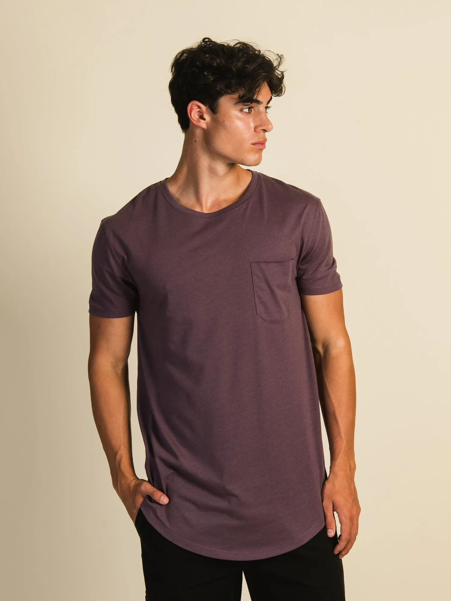 LONGLINE TEE - PLUM sold by Boathouse