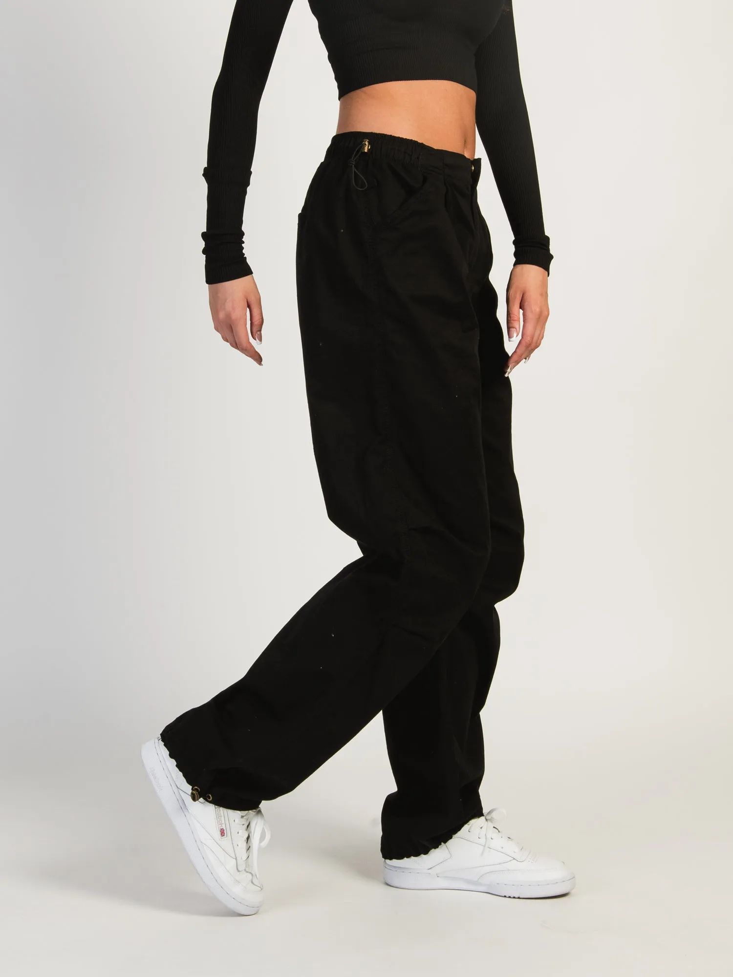 HARLOW PAXTON PARACHUTE PANT - BLACK - CLEARANCE sold by Boathouse product image thumbnail 4