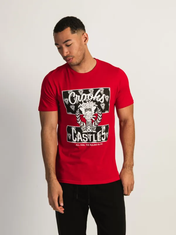 CROOKS & CASTLES LOCKUP BANDITO KLEPTO T-SHIRT sold by Boathouse