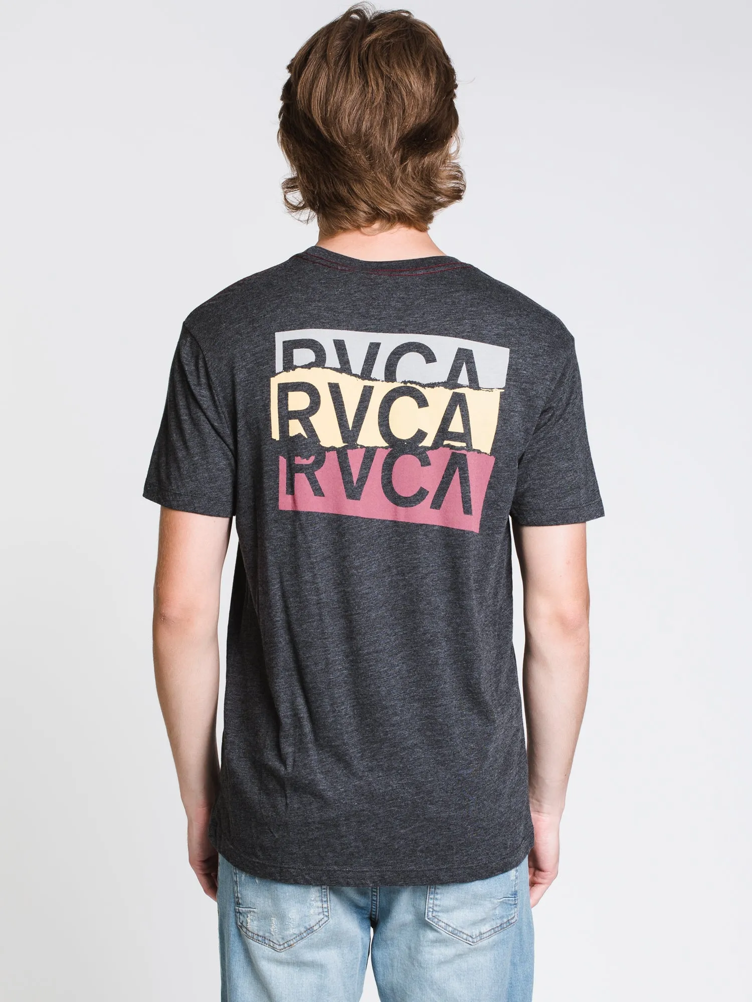MENS OVERLAPS S/S T - BLACK - CLEARANCE sold by Boathouse product image thumbnail 2