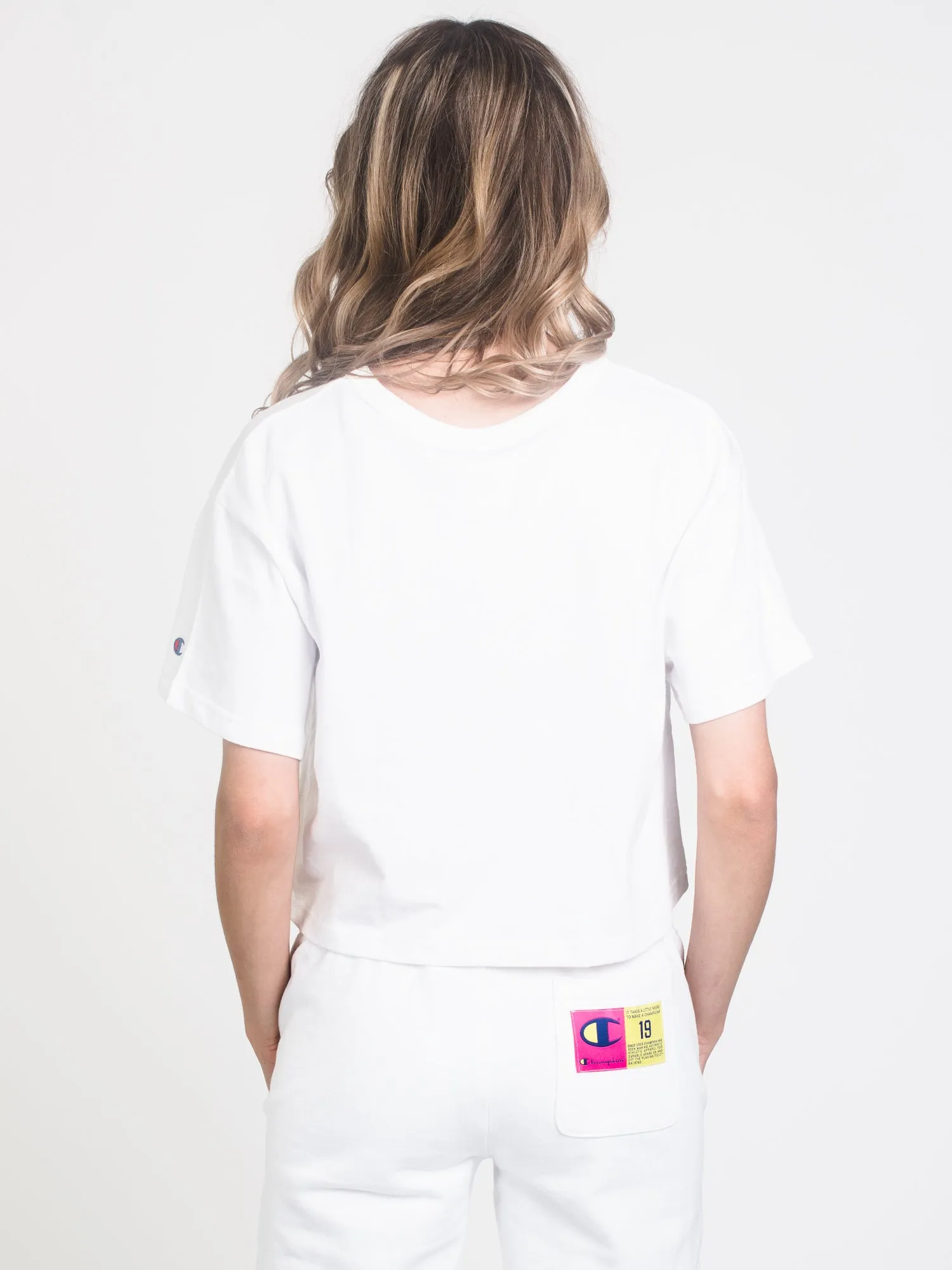 CHAMPION CROP HERITAGE SHORT SLEEVE TEE - CLEARANCE sold by Boathouse product image thumbnail 2