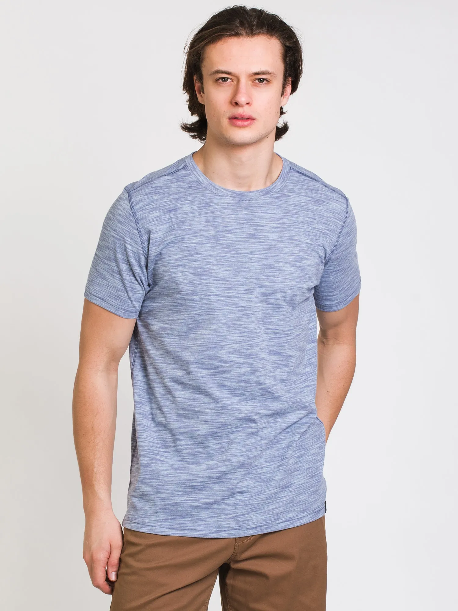 KOLBY SIG MELANGE CREWNECK TEE - CLEARANCE sold by Boathouse