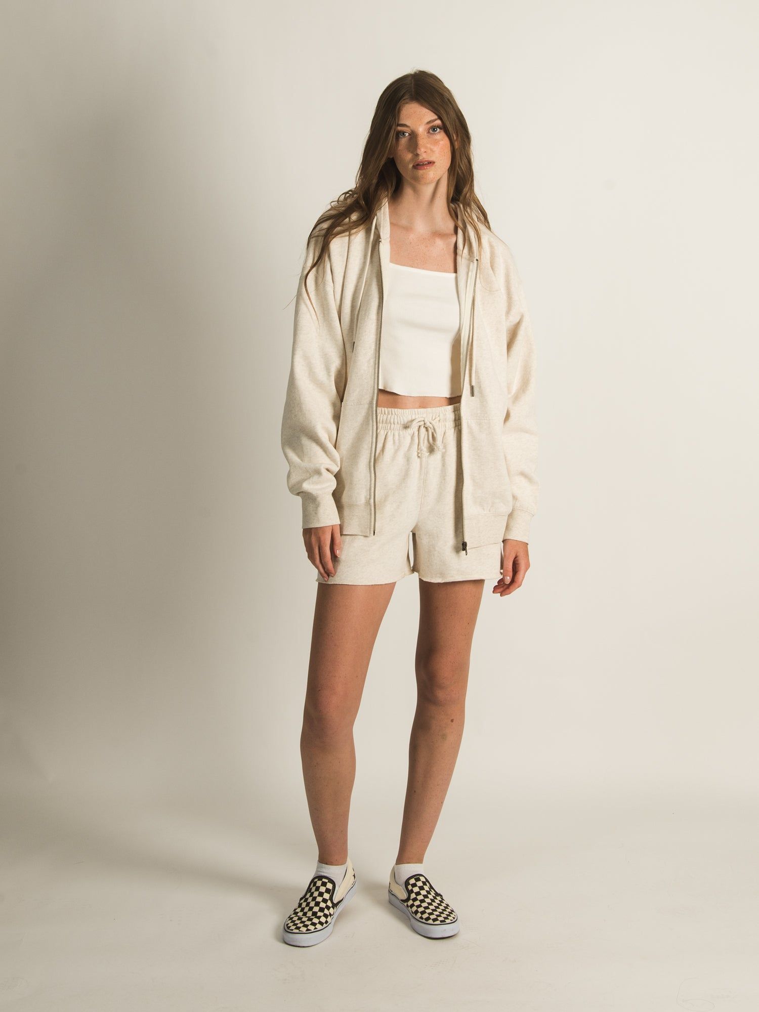 HARLOW MARIAH OVERSIZED ZIP HOODIE - CLEARANCE sold by Boathouse product image thumbnail 2