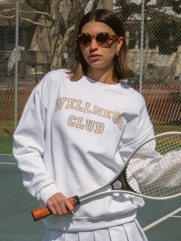 WELLNESS CLUB CREWNECK  - CLEARANCE sold by Boathouse