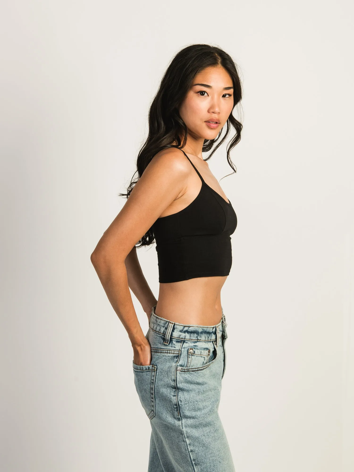 HARLOW TANKETTE - BLACK sold by Boathouse product image thumbnail 2