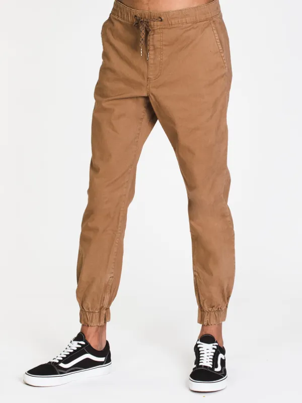 MENS CROCKETT RUGBY JOGGER - FLAX - CLEARANCE sold by Boathouse