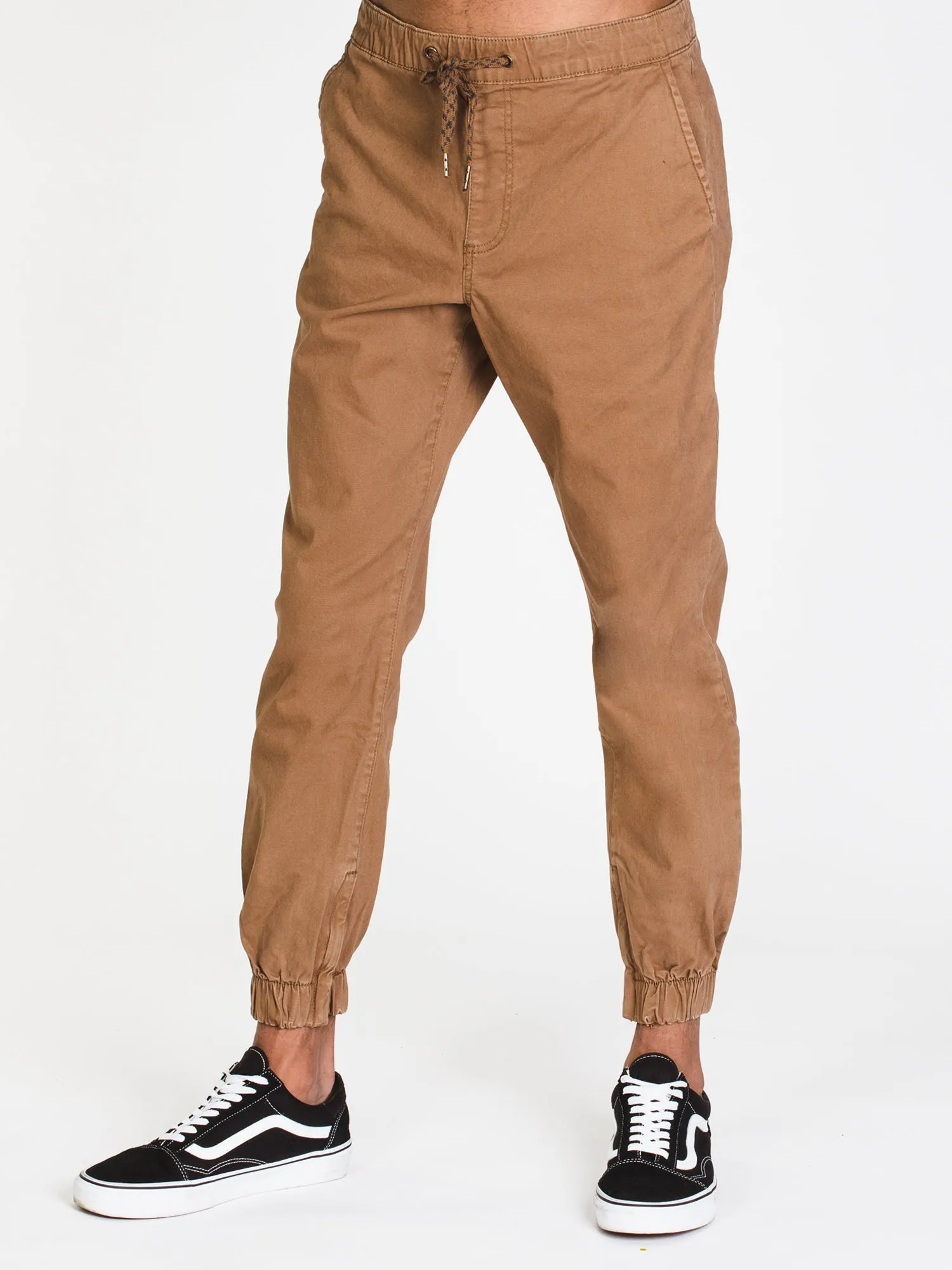 MENS CROCKETT RUGBY JOGGER - FLAX - CLEARANCE sold by Boathouse
