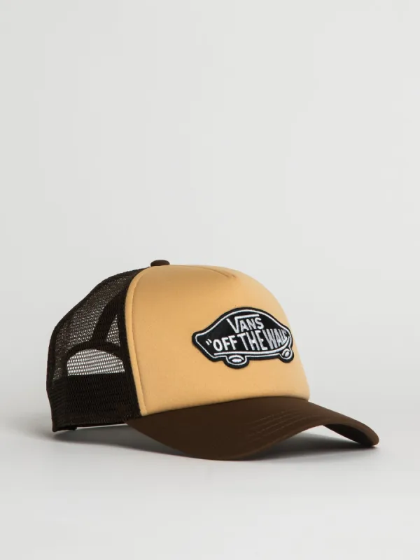 VANS CLASSIC PATCH CURVED BILL TRUCKER HAT made by Boathouse