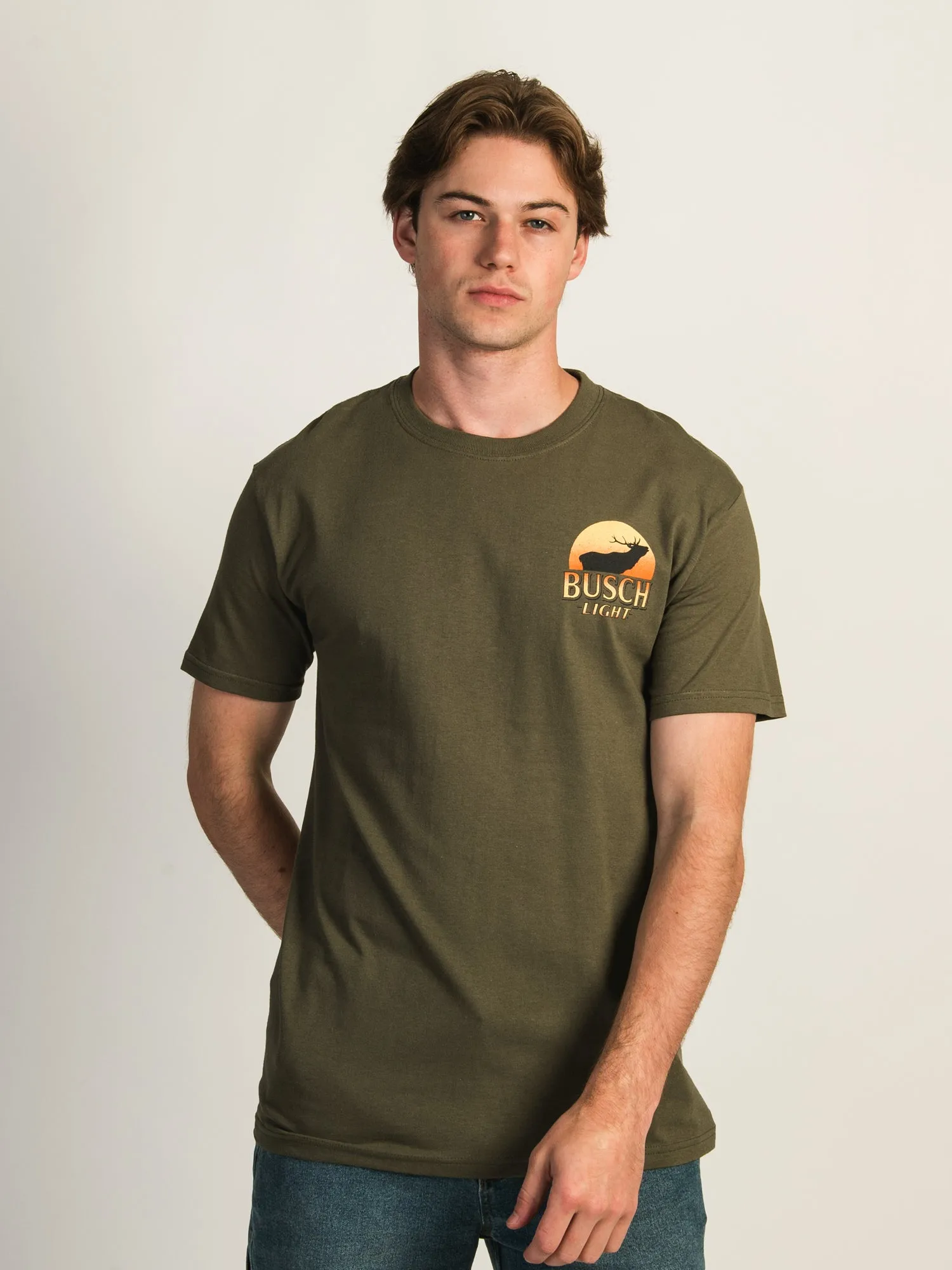 BUSCH LIGHT OUTDOORS T-SHIRT sold by Boathouse product image thumbnail 2