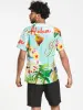KOLBY GRAPHIC PRINT RAYON BUTTON UP SHORT SLEEVE SHIRT - CLEARANCE sold by Boathouse