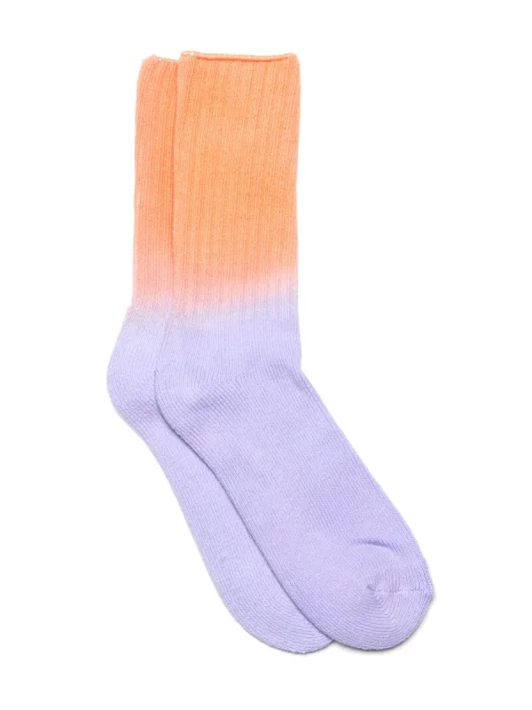 SCOUT & TRAIL OMBRE SOCKS - ORANGE PURPLE - CLEARANCE sold by Boathouse