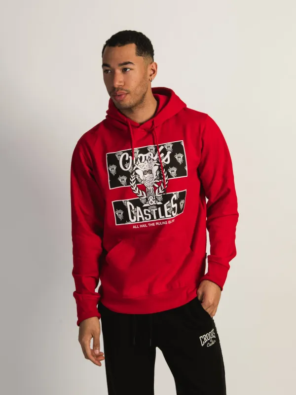 CROOKS & CASTLES LOCKUP BAND KLEPTO PULL OVER HOODIE sold by Boathouse