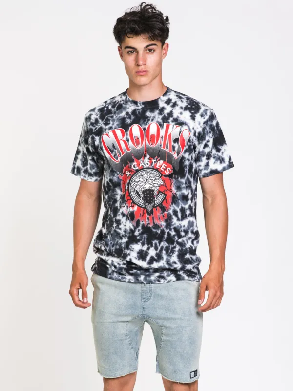 CROOKS & CASTLES LIGHTENING T-SHIRT - CLEARANCE sold by Boathouse