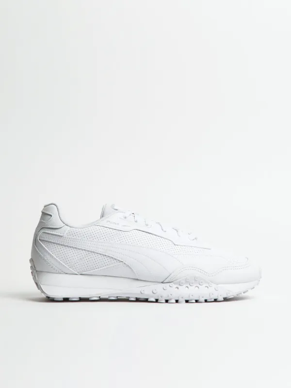 MENS PUMA BLACKTOP RIDER LEATHER SNEAKER sold by Boathouse