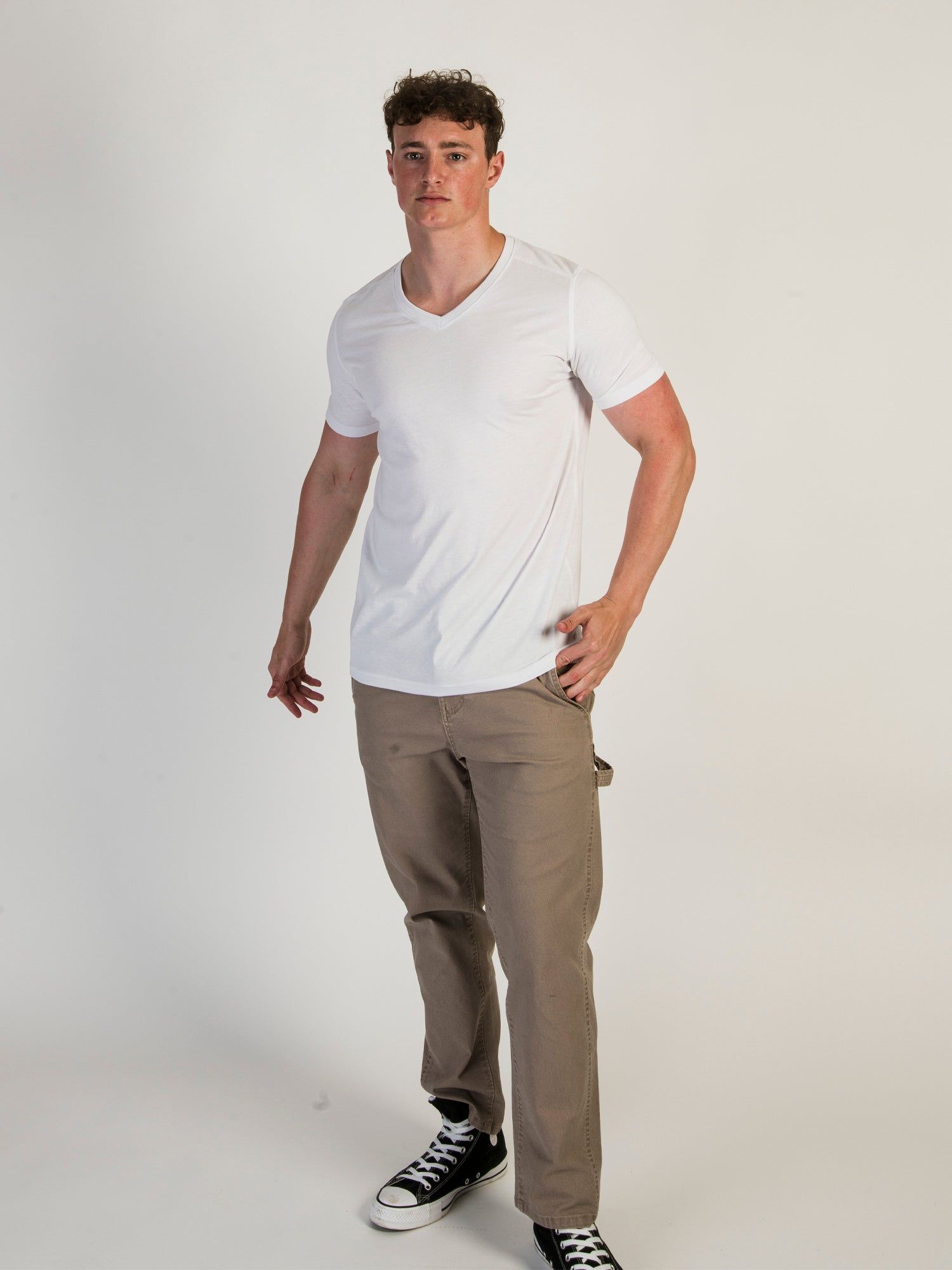 Bundle Item - VICTOR V-NECK TEE - WHITE sold by Boathouse product image thumbnail 2