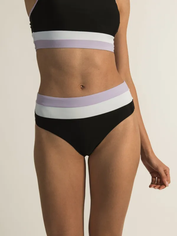 SKINNY DIP HIGH WAIST COLOUR BLOCK BOTTOM  - CLEARANCE sold by Boathouse