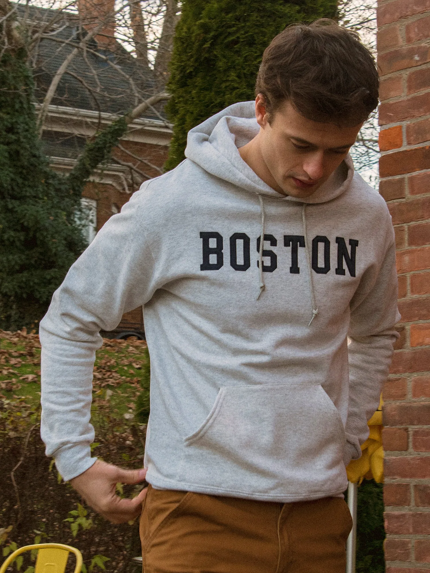 BOSTON EMBROIDERED HOODIE sold by Boathouse