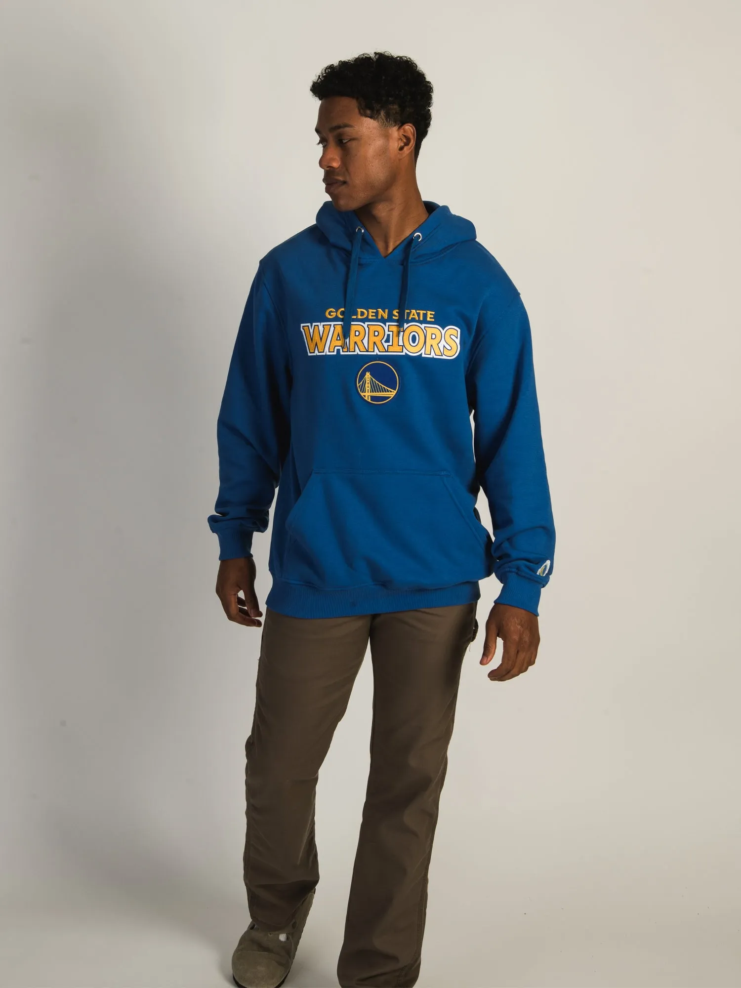 NBA GOLDEN STATE WARRIORS HARDWOOD PULL OVER HOODIE sold by Boathouse product image thumbnail 2