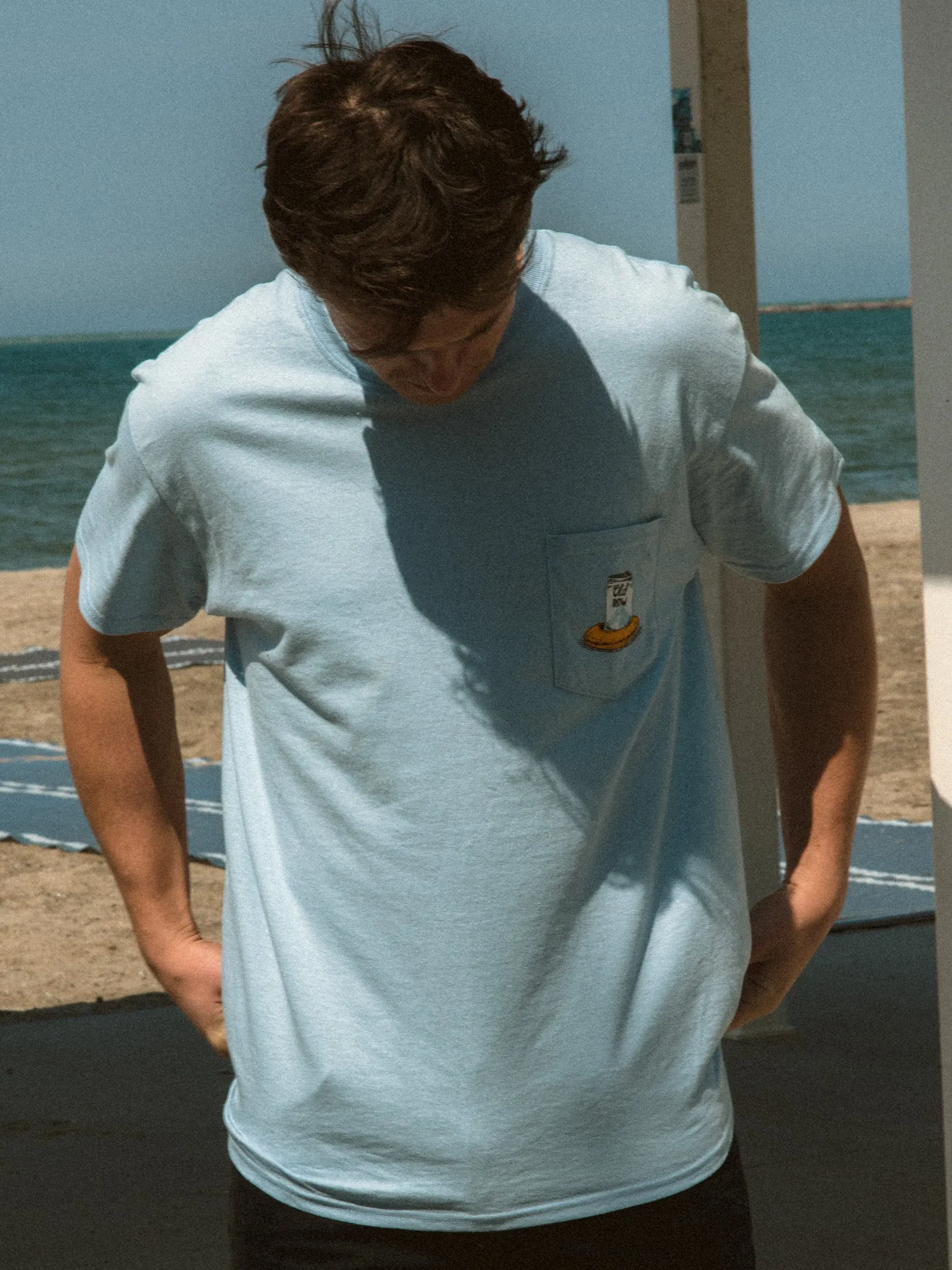 OLD ROW FLOAT THE RIVER POCKET T-SHIRT - CLEARANCE sold by Boathouse product image thumbnail 2