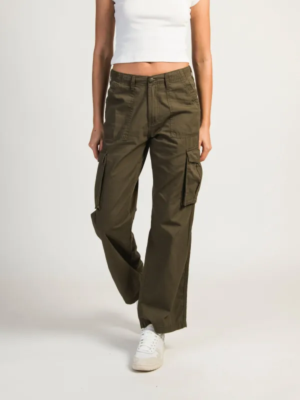 HARLOW PAIGE CARGO PANT - ARMY GREEN - CLEARANCE sold by Boathouse