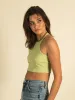 HARLOW HIGH NECK RACERBACK TANK TOP  - CLEARANCE sold by Boathouse