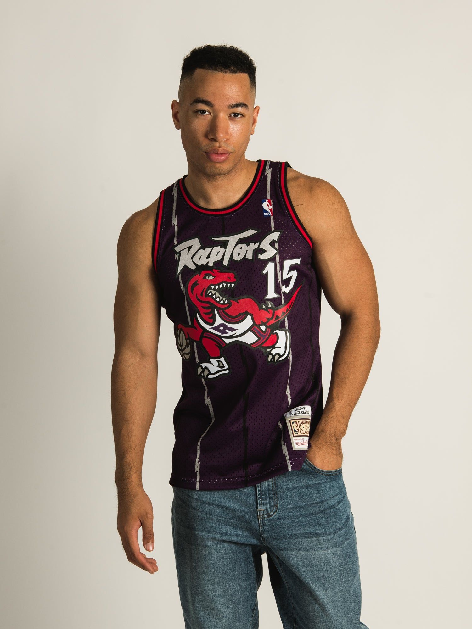 MITCHELL & NESS NBA RAPTORS VINCE CARTER JERSEY sold by Boathouse product image thumbnail 3