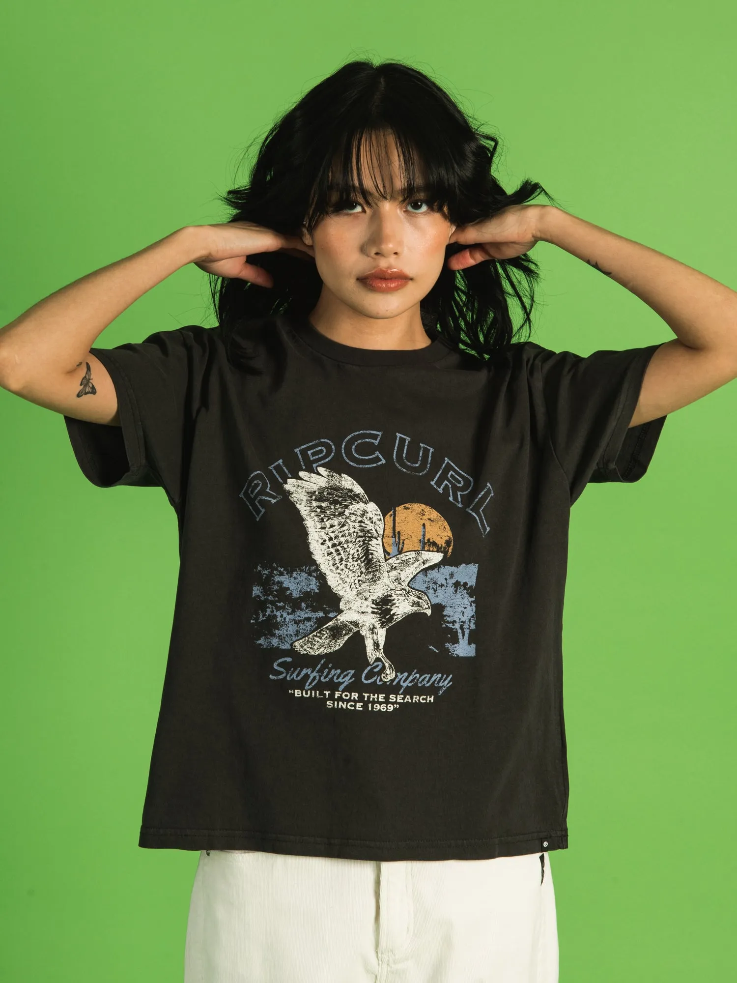 RIP CURL BUILT FOR THE SEARCH T-SHIRT sold by Boathouse product image thumbnail 2