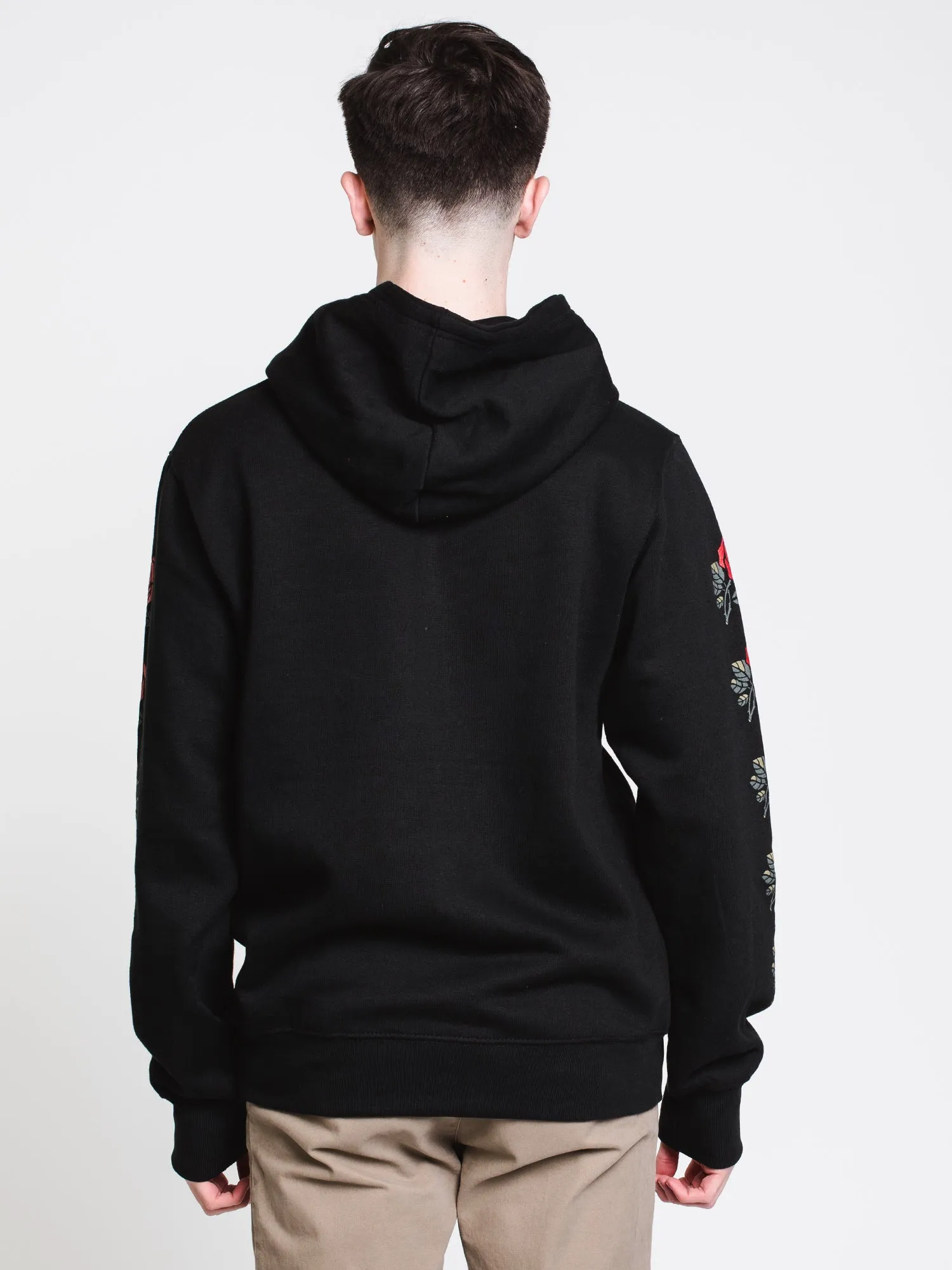 MENS ROSES BLOCK PULLOVER HOODIE - BLACK - CLEARANCE sold by Boathouse product image thumbnail 2