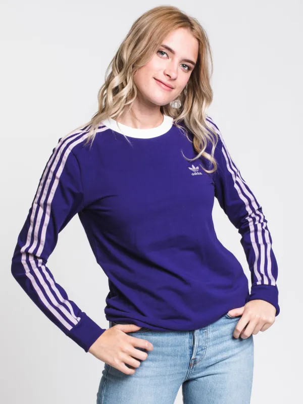 WOMENS 3 STR LONG SLEEVE TEE - PURPLE - CLEARANCE sold by Boathouse