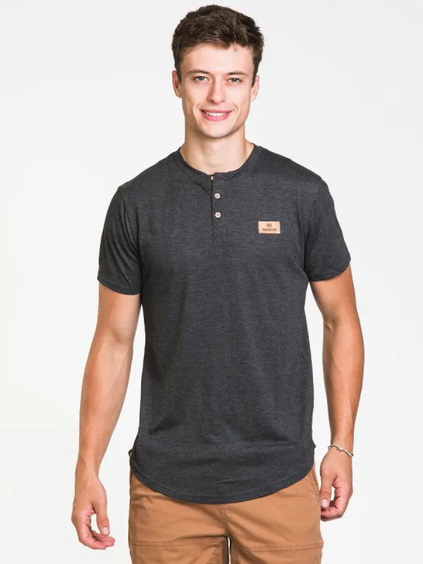 TENTREE STANDARD SHORT SLEEVE HENLEY  - CLEARANCE sold by Boathouse