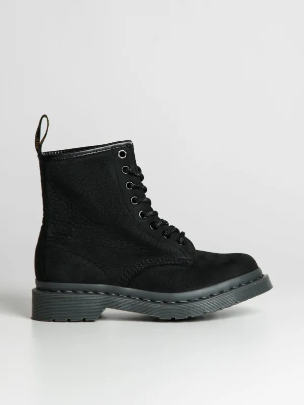 WOMENS DR MARTENS 1460 MILLED NUBUCK WATER PROOF BOOT sold by Boathouse
