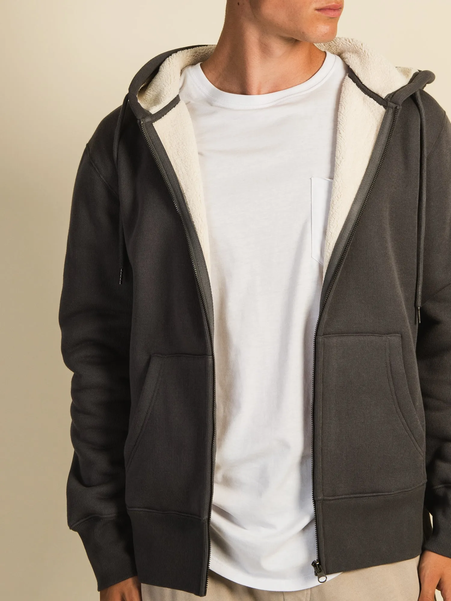 KOLBY SHERPA LINED FLEECE HOOD - CLEARANCE sold by Boathouse product image thumbnail 2