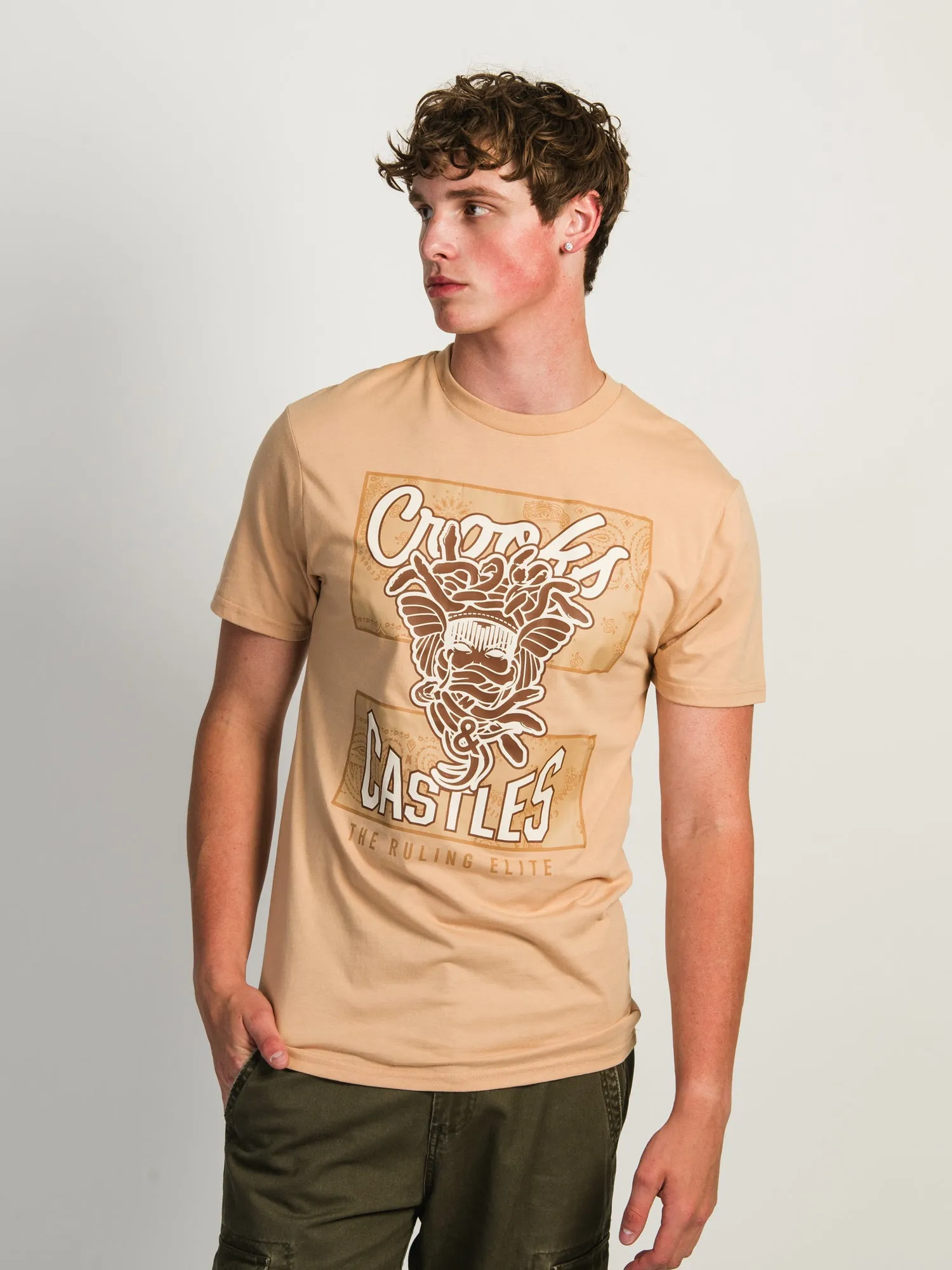CROOKS & CASTLES GOTHIC MEDUSA T-SHIRT sold by Boathouse
