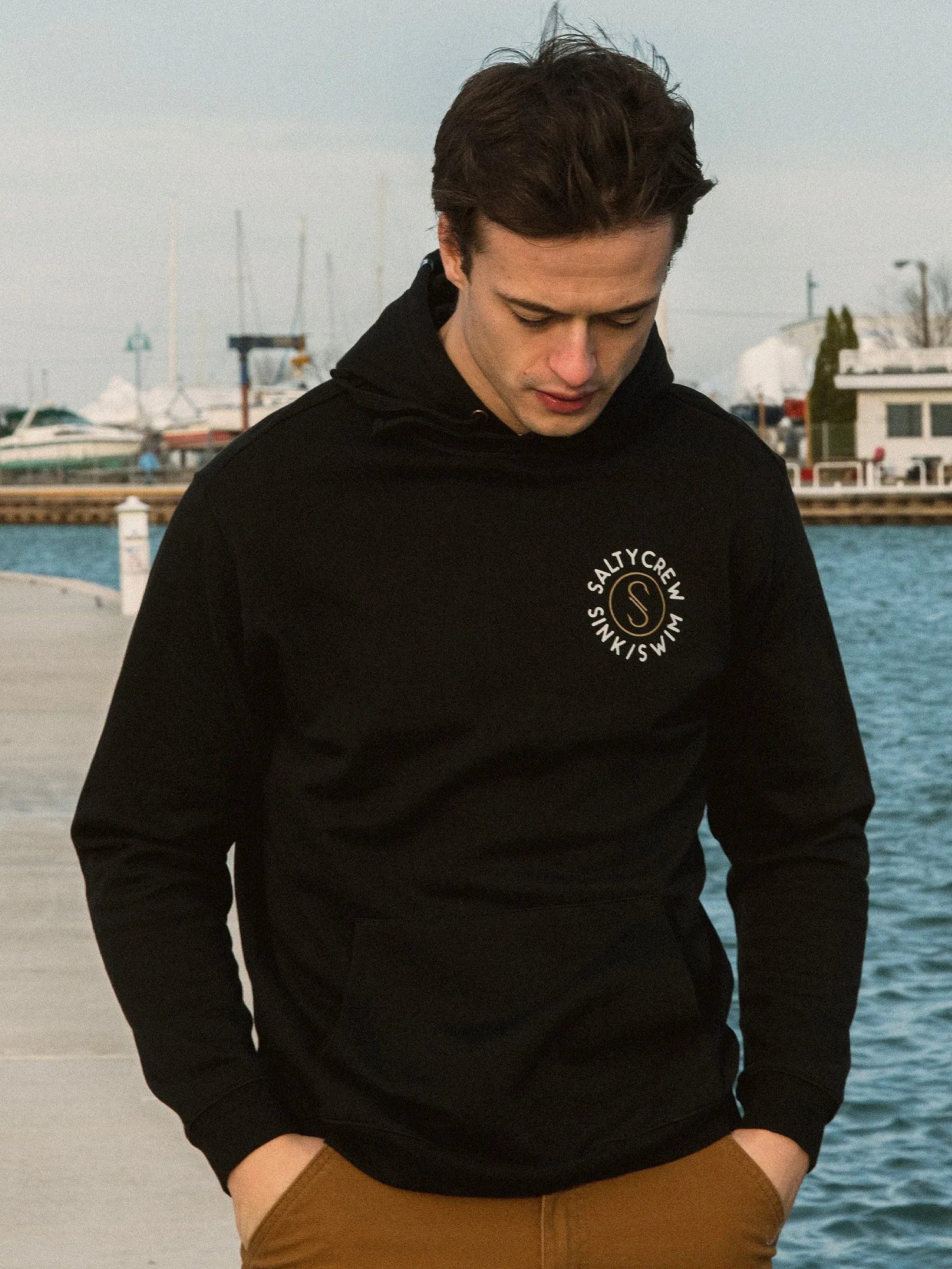 SALTY CREW TAIL OFF PULL OVER HOODIE sold by Boathouse product image thumbnail 2