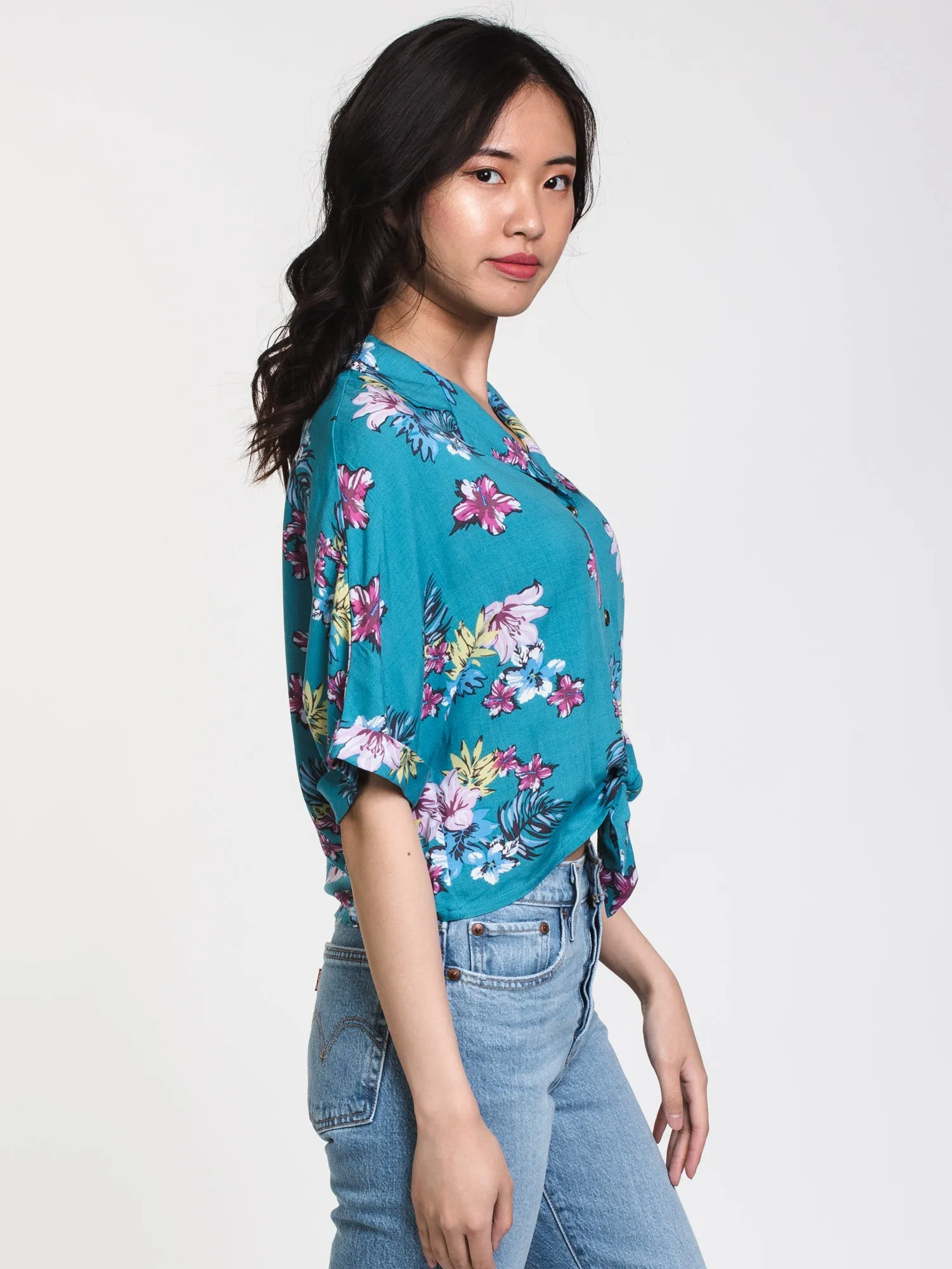 WOMENS CAMP TIE SHIRT - CLEARANCE sold by Boathouse product image thumbnail 4