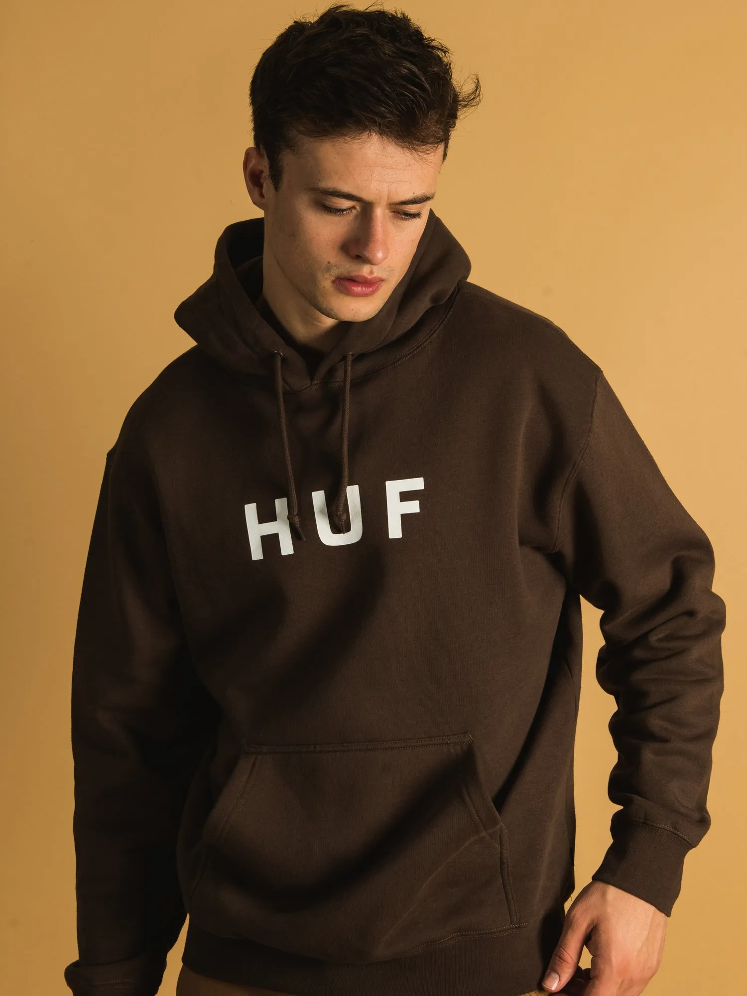 HUF ESSENTIALS OG LOGO PULLOVER HOODIE - CLEARANCE sold by Boathouse product image thumbnail 2