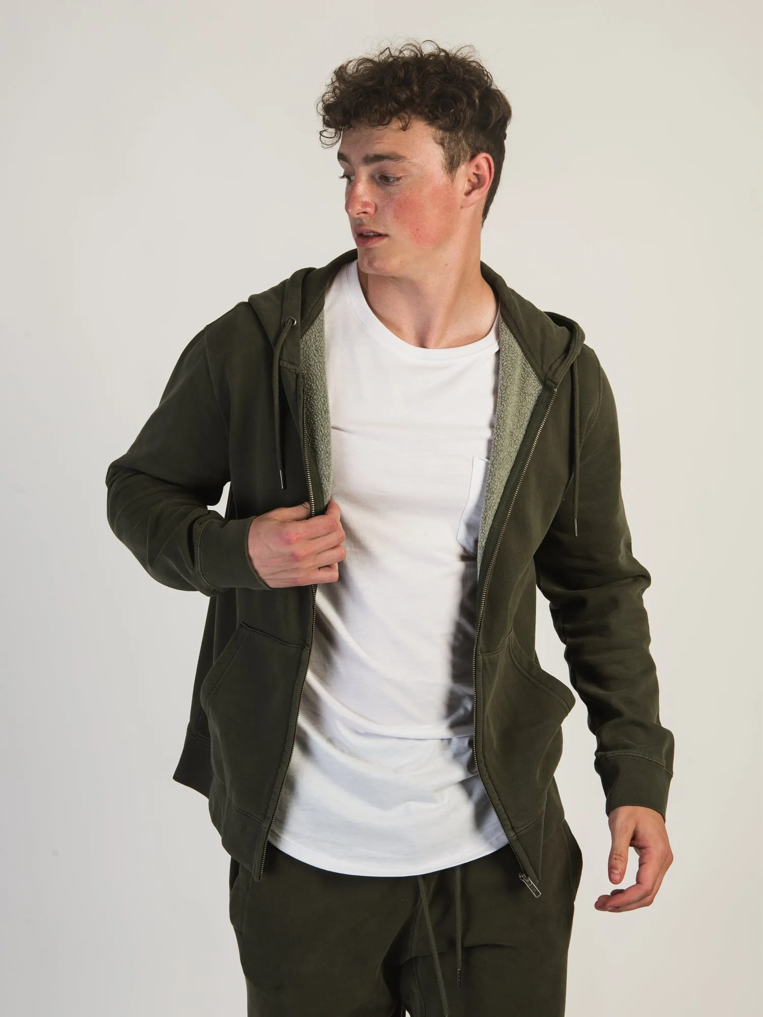 KOLBY RALLY ZIP FRONT HOODIE - CLEARANCE sold by Boathouse