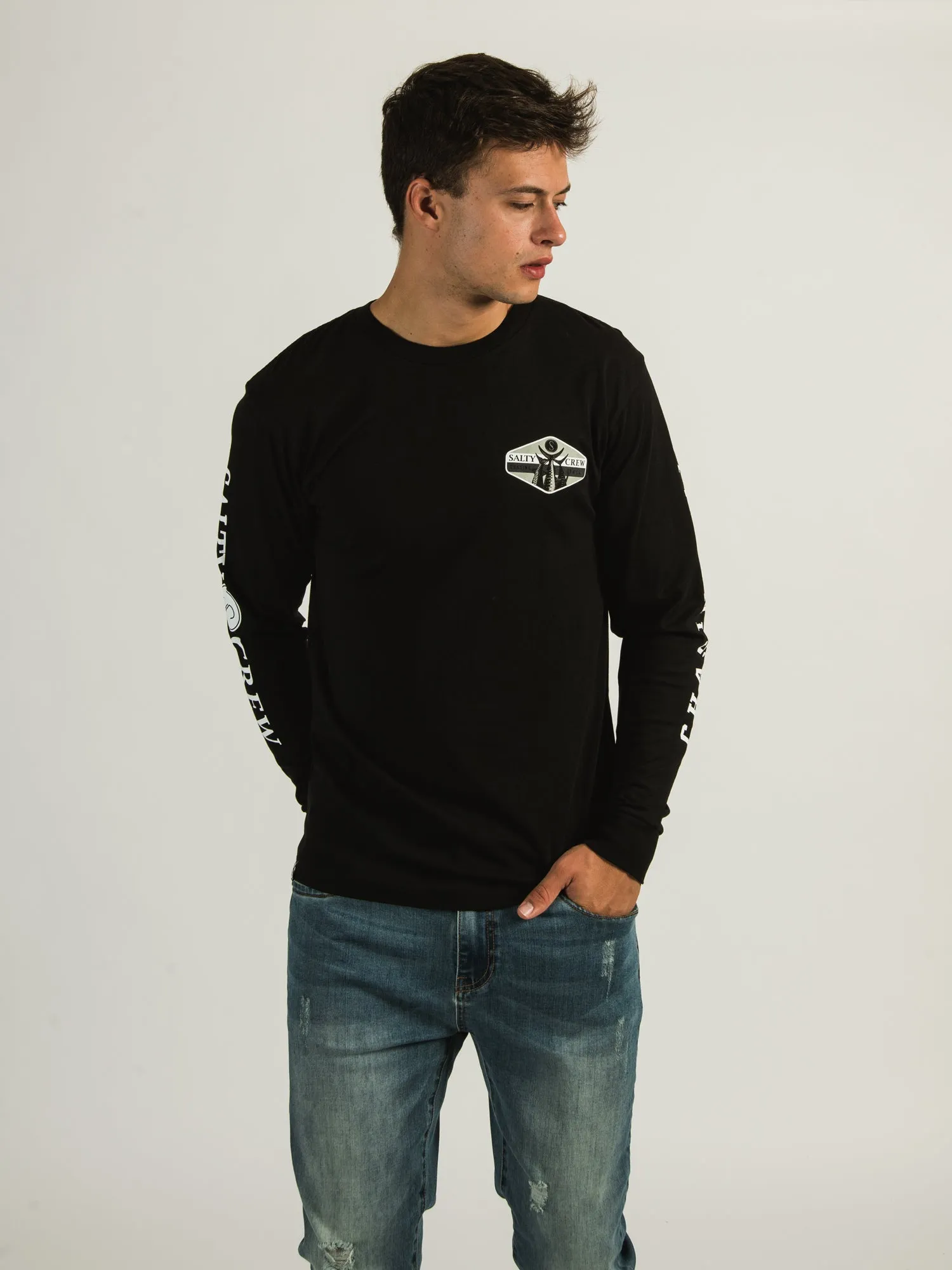 SALTY CREW HIGH TAIL PREMIUM LONG SLEEVE TEE - CLEARANCE sold by Boathouse product image thumbnail 3