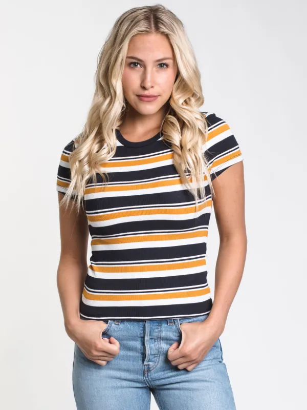 WOMENS AUTUMN STRIPED TEE - CLEARANCE sold by Boathouse