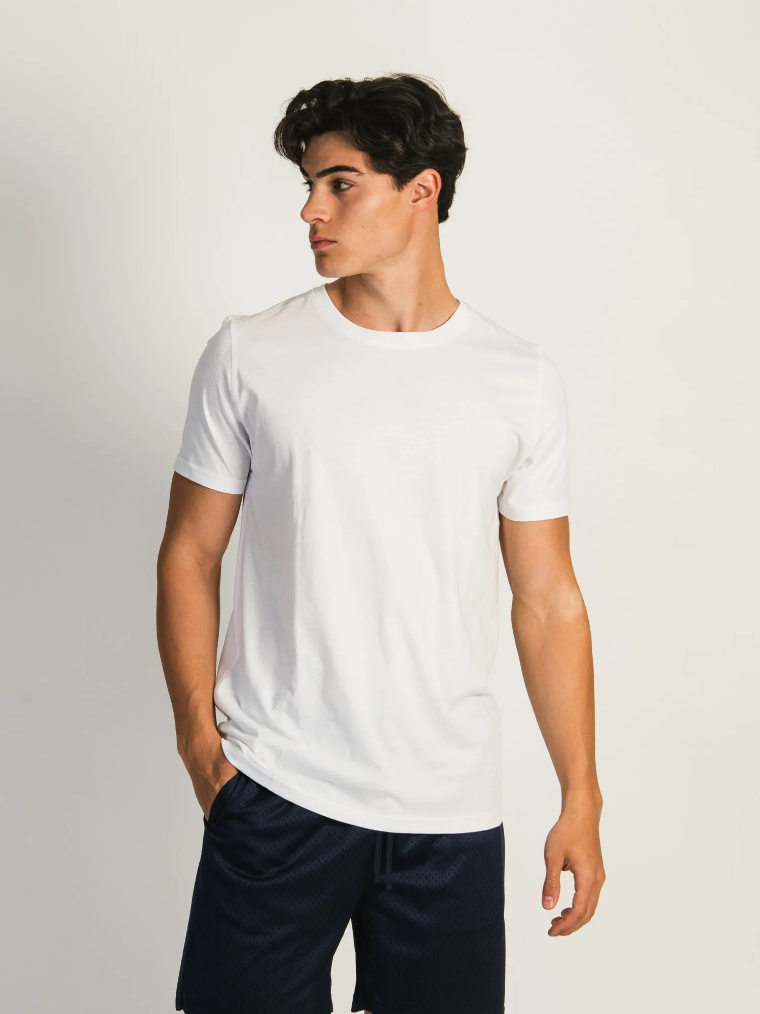 VICTOR CREWNECK TEE - WHITE sold by Boathouse
