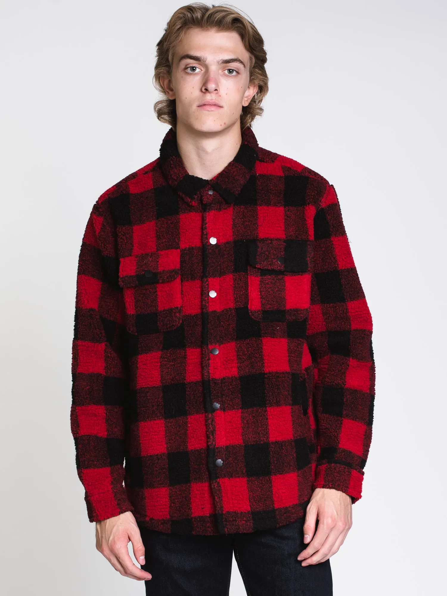 MENS SHERPA LUMBER JACKET - CLEARANCE sold by Boathouse