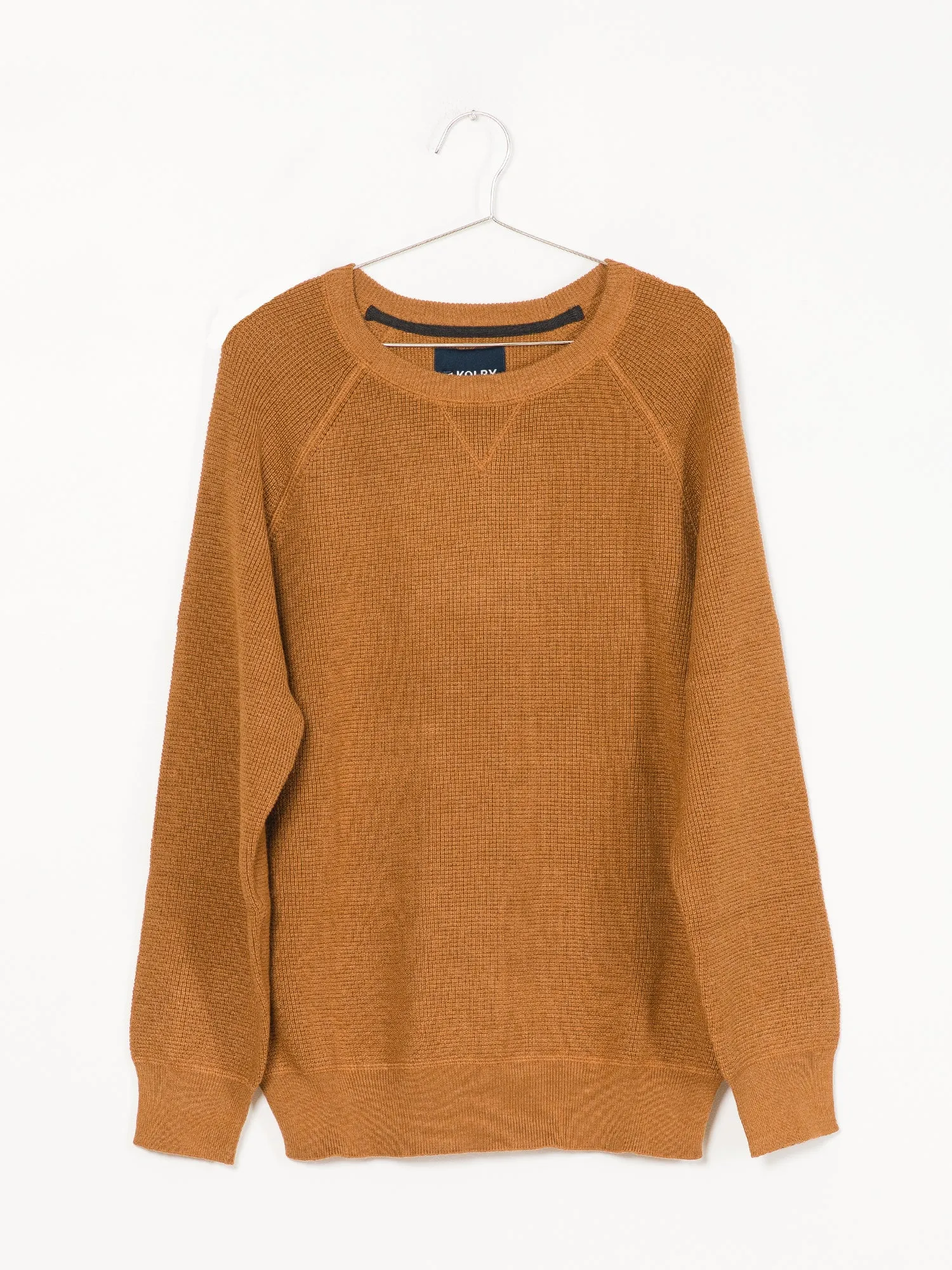 KOLBY WAFFLE RAGLAN CREWNECK - CLEARANCE sold by Boathouse product image thumbnail 3